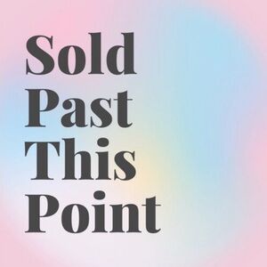 SOLD UNAVAILABLE